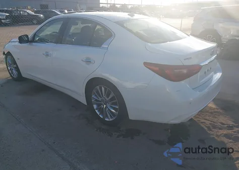2018 Infiniti Q50 3.0T Luxe from USA, damaged, VIN JN1EV7AP9JM350123